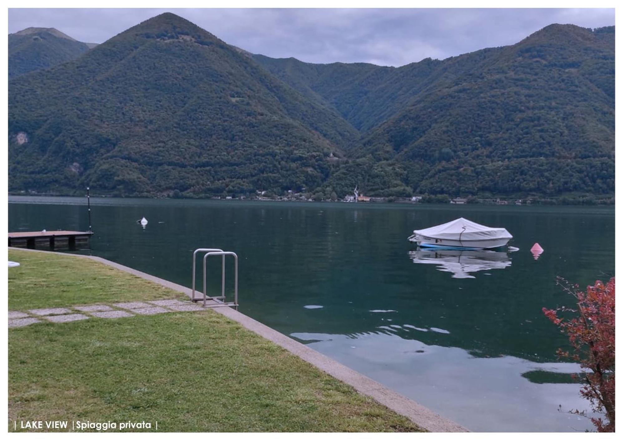Lfsuite Luganolake Terrazza Spiaggia Privata Parking Wi-Fi Netflix Porlezza Eksteriør billede